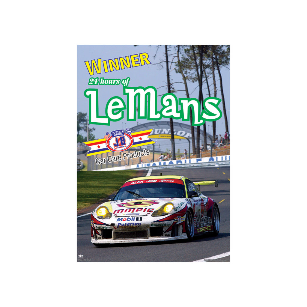 Le Mans Winner Poster Justice Brothers